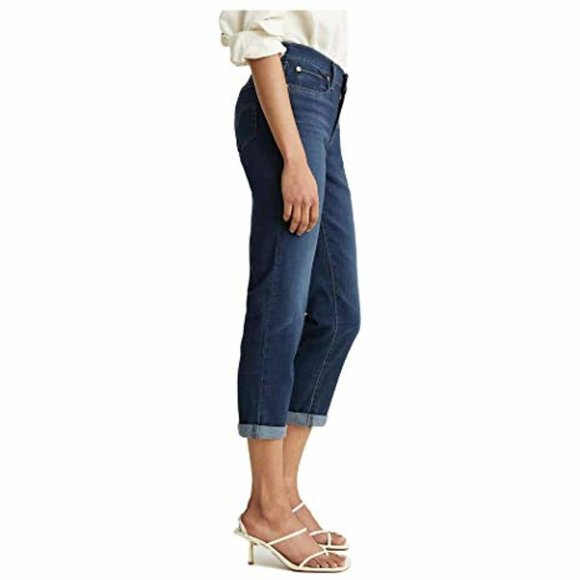 Levi's Women's New Boyfriend Jeans, Cobalt Layer - Picture 3 of 11